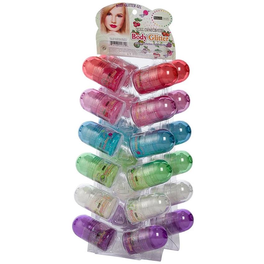 Roll-on Glitter Gel Display (24 pc)