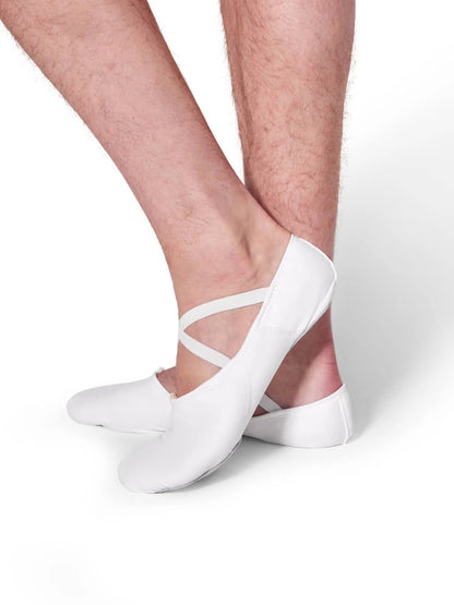 Zapato de Ballet Mens Canvas Romeo