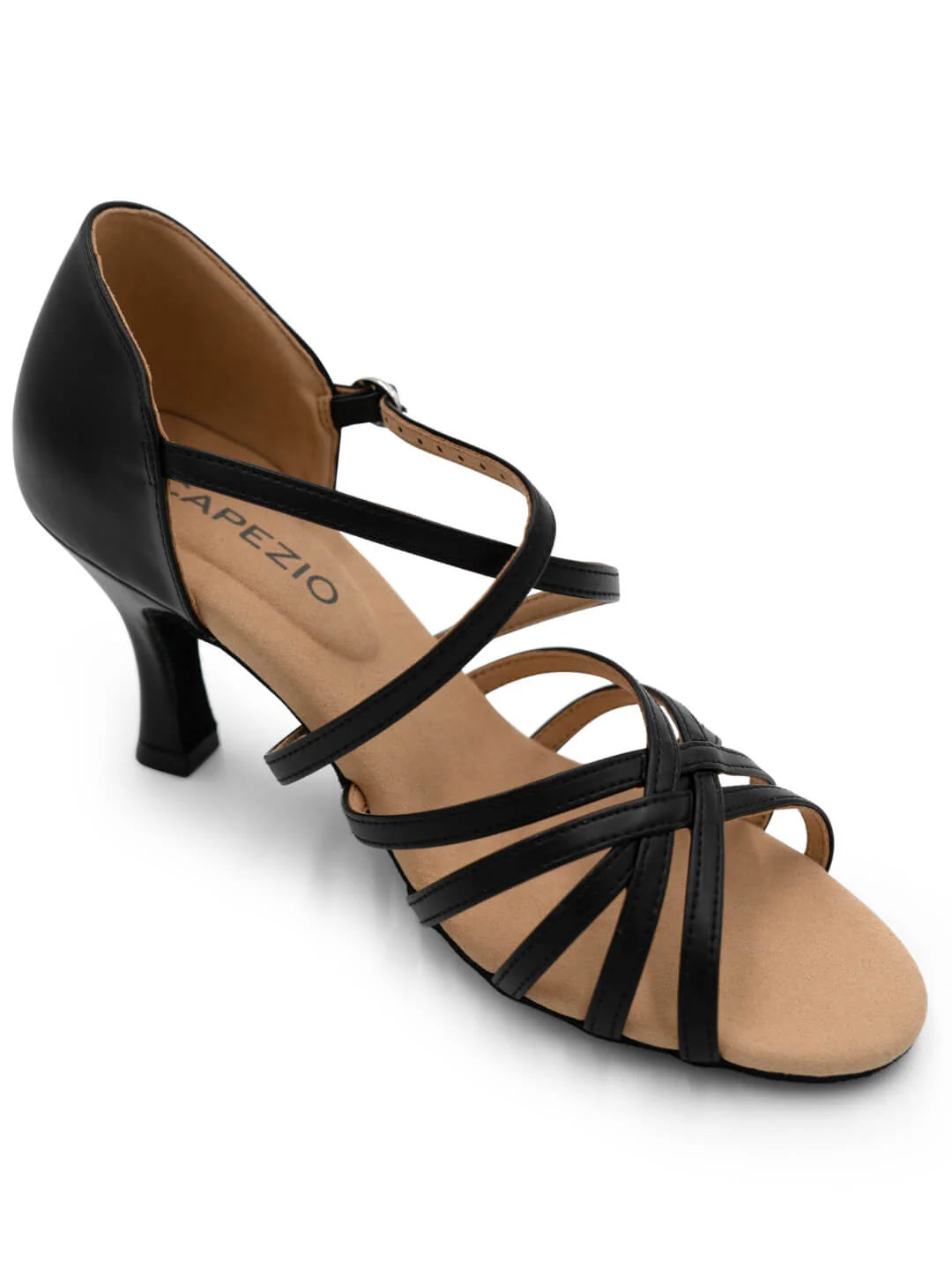 Zapato de Salsa Rosa 2.5 inch Heel