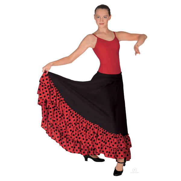Polka Dot Flamenco Skirt - Niña