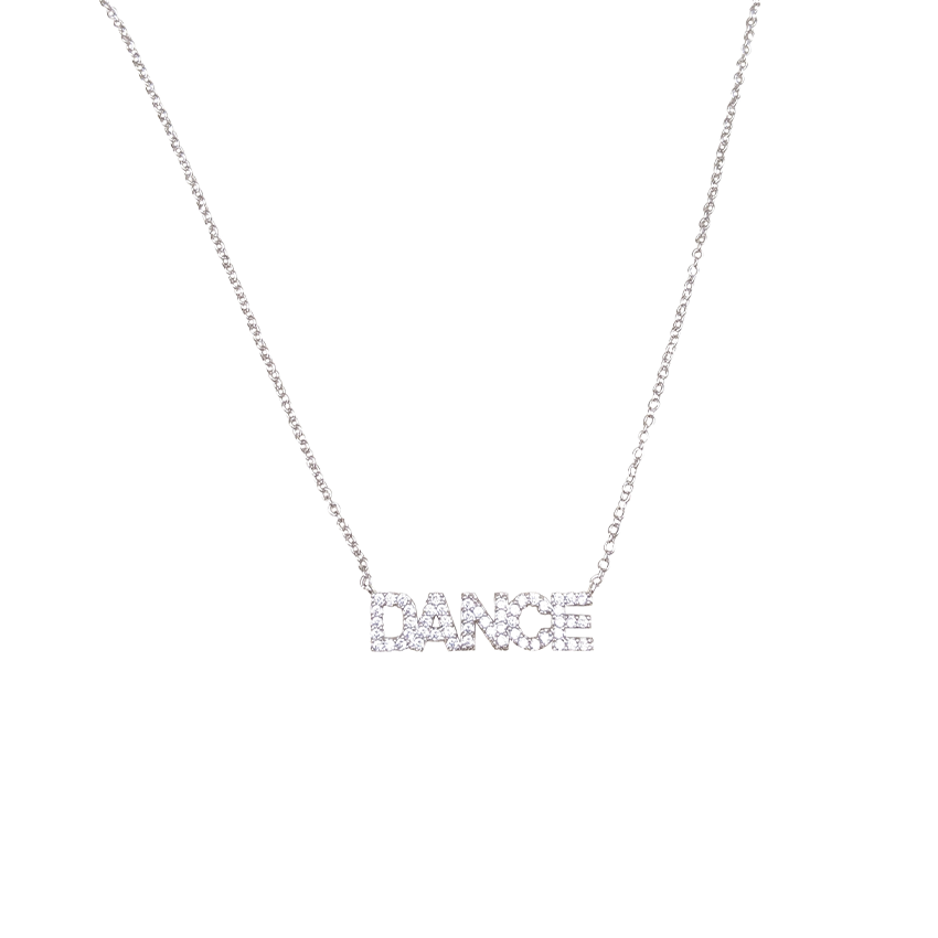 DANCE necklace - clear