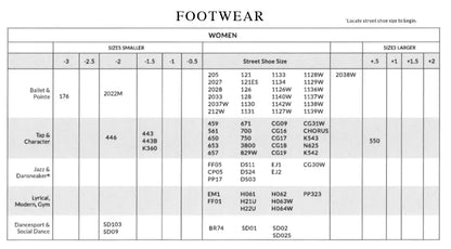 Zapato Suave de cuero Capezio Daisy - Adulto Ancho N