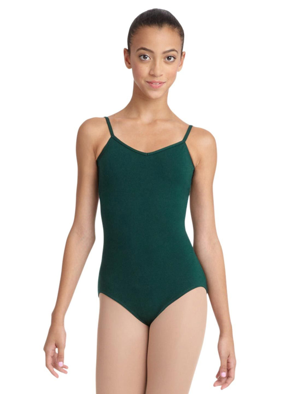 V-Neck Camisole Leotard - Adulto