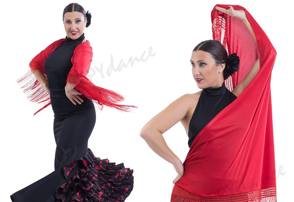 Mantoncillo Fleco Flamenco